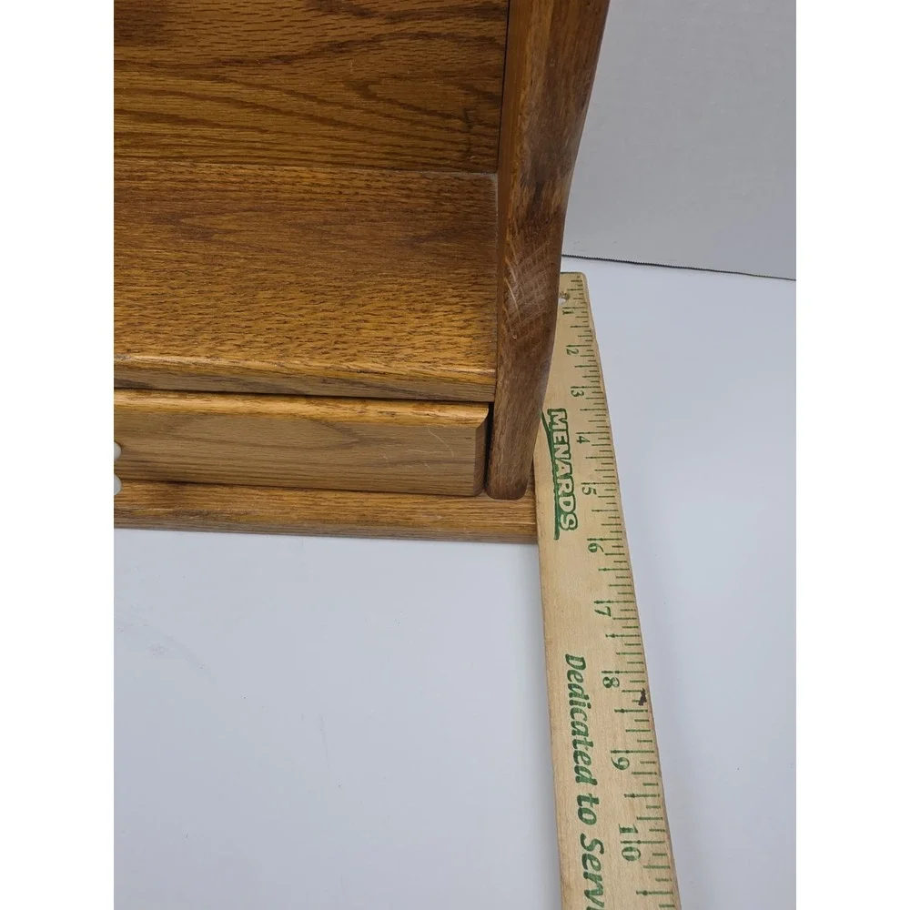 Vintage Trinket Wall Shelf Heart Cutout Cottagecore Farmhouse Wood